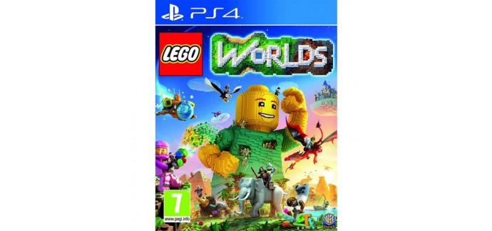 The Game Collection: Jeux Vidéo Lego Worlds sur PS4 à 19,95€ au lieu de 24,95€