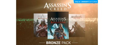 Ubisoft Store: Jeux vidéo Assassin's Creed Bronez Pack à 35,97€ au lieu de 39,97€
