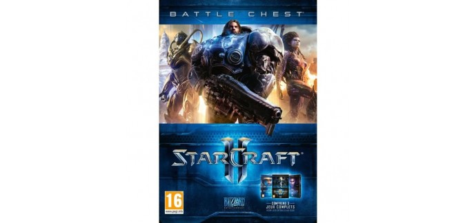 Cdiscount: Jeu PC Battlechest Trilogie Starcraft II à 26,13€ au lieu de 34,57€