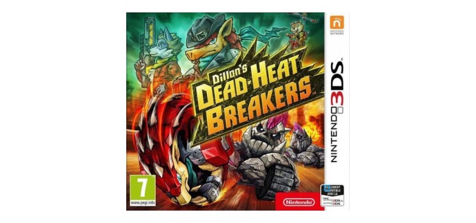 Auchan: Jeu video - Dillon's Dead-Heat Breakers 3DS à 31,99€ au lieu de 39,99€