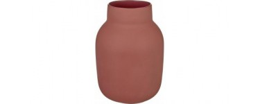 Habitat: Vase en grès bordeaux Taille L à 31,50€ au lieu de 45€ 