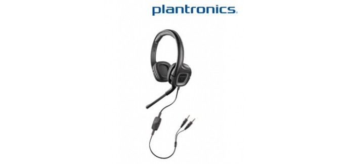 Office DEPOT: Micro-casque Plantronics Audio 355 à 21,49€ au lieu de 25,79€
