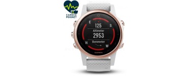 i-Run: Montre - Garmin Fenix 5S GPS Multisports Sapphire Rose Gold à 649€ au lieu de 699€