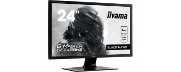 Ubaldi: Ecran PC IIYAMA G-Master GE2488HS-B2 24 pouces à 165€ au lieu de 229€