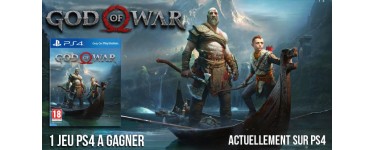 Ciné Média: A gagner un jeu vidéo PS4 God of war