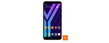 Orange: Smartphone Huawei Y6 2018 noir à 129,90€ au lieu de 149,90€
