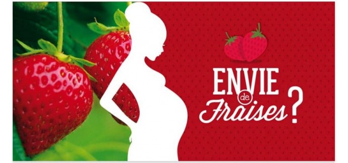 Chapeau de paille : 2kg de fraises gratuites pour les femmes enceintes
