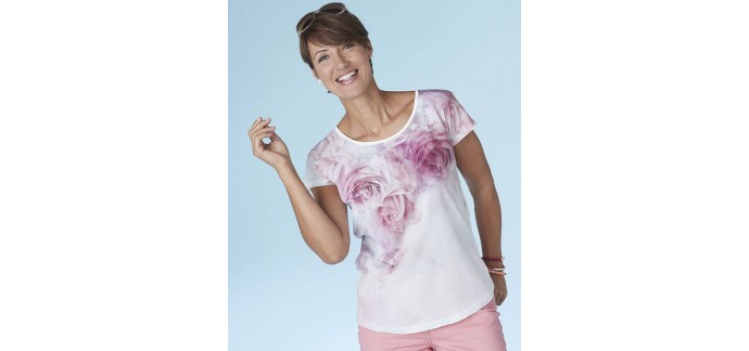 Damart: Tee-shirt bi-matière à 13,90€ au lieu de 34,99€