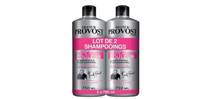 E.Leclerc: Lot de 2 shampoings ou après-shampoings 750ml Franck Provost au prix de 4,88€ au lieu de 8,14€ 