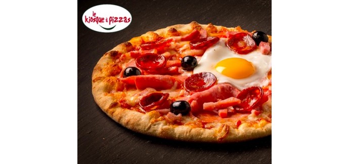 Groupon: Pour 1€ une pizza achetée = une pizza offerte chez Le Kiosque à Pizzas