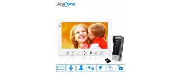 AliExpress: Sonnette Interphone Système Touch Monitor JeaTone 10 à 108,25€ au lieu de 204,25€