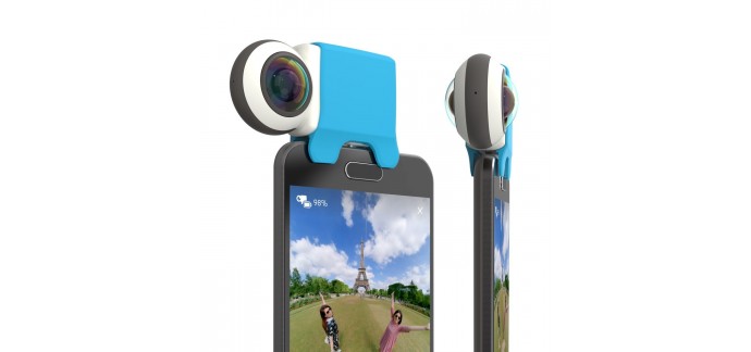 Amazon: HD Caméra 360 Degrés Giroptic iO Micro USB pour smartphones Android à 179,66€ au lieu de 249,99€ 