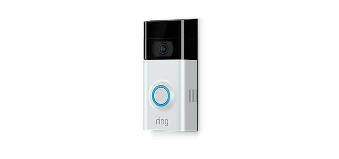 Boulanger: Interphone RING Doorbell Gris Connecté à 99€ au lieu de 199€