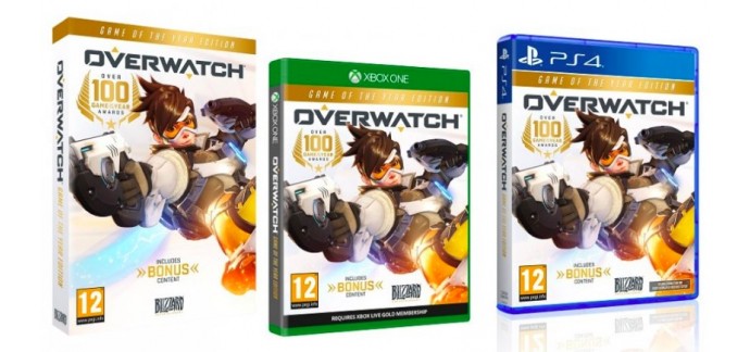 Fnac: Overwatch édition Game of The Year à 19,99€ sur PS4, Xbox One et PC