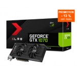 Materiel.net: Carte graphique PNY GeForce GTX 1070 XLR8 OC Gaming Dual Fan - 8 Go à 439,90€ au lieu de 509,90€