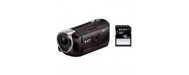 Rue du Commerce: Camescope Pack SONY HDR-PJ410 + MicroSD 16Go à 324,50€ au lieu de 381€
