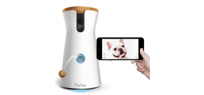 Amazon: Furbo Dog Caméra : Lanceur de friandises  à 159€ au lieu de 259€