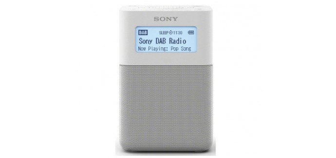 Cobra: Radio portable Sony XDR-V20D blanc à 139€ au lieu de 149€