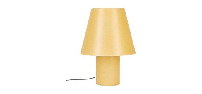 Habitat: Lampe en polyéthylène couleur sable à 71,40€ au lieu de 119€