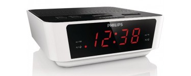 Rue du Commerce: Radio réveil Philips AJ3115 blanc à 21,59€ au lieu de 29,90€