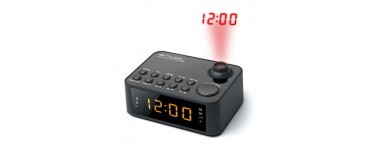 Conforama: Radio réveil Muse M-178P noir à 21,70€ au lieu de 24,99€