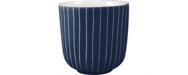 Habitat: Tasse en porcelaine - LOTUS - 7 cm bleu à 2,80€ au lieu de  3,50€ 