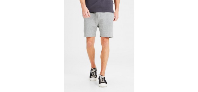 JACK & JONES: Short en molleton homme casual couleur gris au prix de 11,95€ au lieu de 29,99€