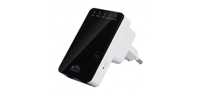 La Redoute: Amplificateur WiFi Répéteur RJ45 portable Routeur sans fil 300Mbps à 29,99€ au lieu de 42,99€