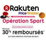 Rakuten: 30% remboursés minimum sur une sélection d'articles de sport