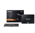 GrosBill:  Disque dur SSD SAMSUNG 860 Evo 500 go à 129,90€ au lieu de 149,95€