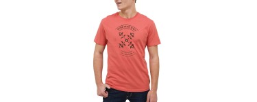 Oxbow: T-shirt Taynur rouge à 16,10€ au lieu de 23€