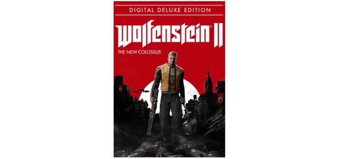 CDKeys: Jeux PC Wolfenstein II The New Colossus Deluxe Edition à 30,79€ au lieu de 56,99€