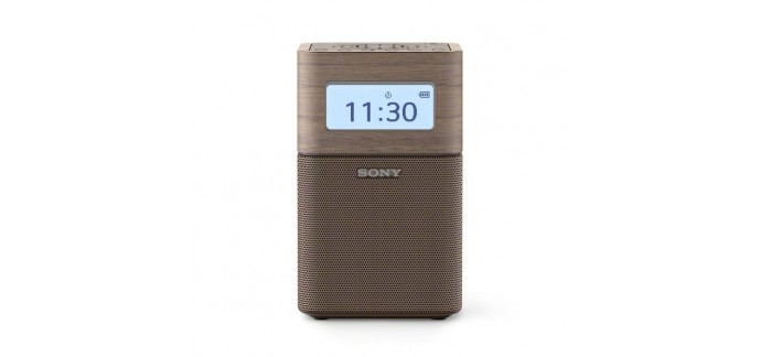 Cobra: Radio réveil Sony SRF-V1 BT Bois à 120€ au lieu de 169€
