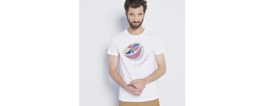 Devred: T-shirt homme manches courtes message imprimé sur le devant d'une valeur de 10,49€ au lieu de 14,99€