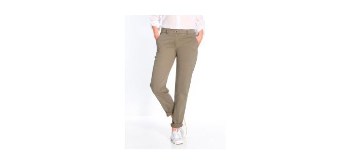 Excedingue: Pantalon chino à 13,49€ au lieu de 44,99€