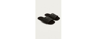 Urban Outfitters: Sandales plates tressées Sara noires au prix de 32€ au lieu de 45€