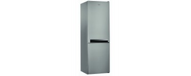 Mistergooddeal: Refrigerateur congelateur en bas (222L + 97L) Whirlpool BSNF8101OX à 393,96€ 