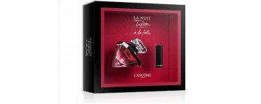 Marionnaud: Coffret eau de parfum La nuit Trésor A la Folie 30ml Lancôme au prix de 44,09€ au lieu de 62,99€