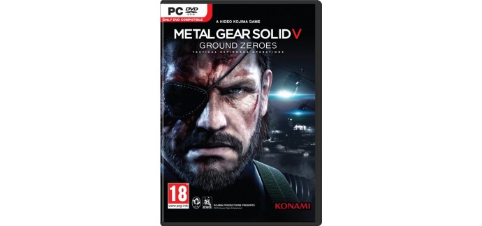 CDKeys: Jeu PC Metal Gear Solid V 5: Ground Zeroes à 4,49€ au lieu de 34,19€