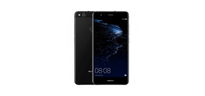 eGlobal Central: Smartphone Huawei P10 Lite Dual SIM 64Go Débloqué - Noir à 191,08€ au lieu de 328,99€