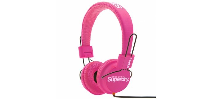 Go Sport: Casque Audio Unisexe SUPERDRY Technical à 39€ au lieu de 60€