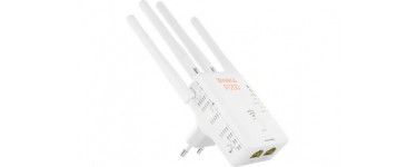 MacWay: Répéteur sans fil et routeur Wi-Fi Novodio Wireless R1200 à 39,99€ au lieu de 49,99€