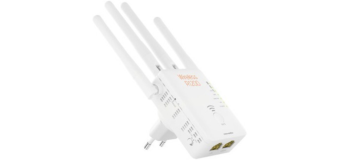 MacWay: Répéteur sans fil et routeur Wi-Fi Novodio Wireless R1200 à 39,99€ au lieu de 49,99€