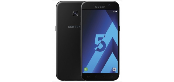 TopAchat: Smartphone Samsung Galaxy A5 2017 (4G+) Noir à 299,90€ au lieu de 349,90€