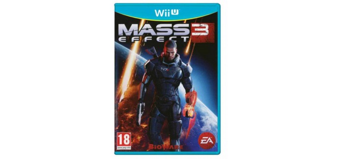 Maxi Toys: Jeu Nintendo Wii U Mass Effect 3 à 5,99€ au lieu de 9,99€