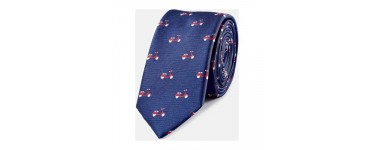 Brandalley: Celio fi - cravate - bleu marine à 5€ au lieu de 19,99€