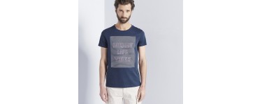 Devred: Tee shirt manches courtes homme ville à 10,49€ au lieu de 14,99€ 