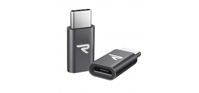 Amazon: Adaptateur USB C vers Micro USB Rampow® à 5€ au lieu de 29,99€