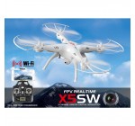 Go Sport: Drone télécommandé CELLYS Syma X5SW couleur - Blanc à 99,99€ au lieu de 139,99€