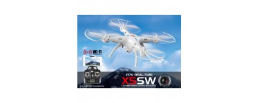 Go Sport: Drone télécommandé CELLYS Syma X5SW couleur - Blanc à 99,99€ au lieu de 139,99€